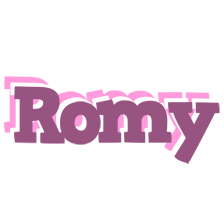 Romy relaxing logo