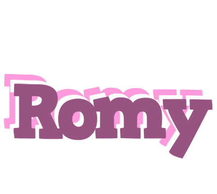 Romy relaxing logo