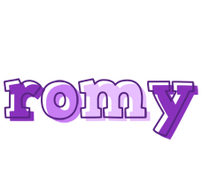 Romy sensual logo