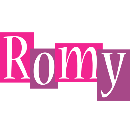 Romy whine logo