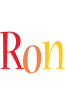 Ron birthday logo