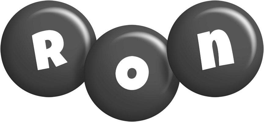 Ron candy-black logo