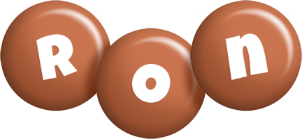Ron candy-brown logo