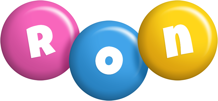 Ron candy logo