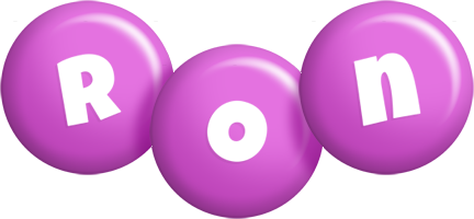 Ron candy-purple logo