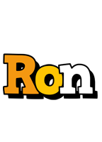 Ron cartoon logo