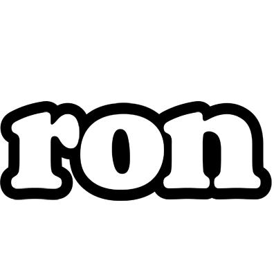 Ron panda logo