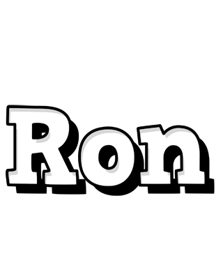 Ron snowing logo