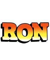 Ron sunset logo