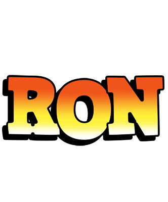 Ron sunset logo