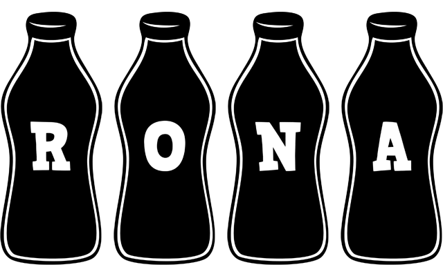 Rona bottle logo