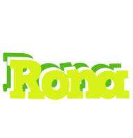 Rona citrus logo