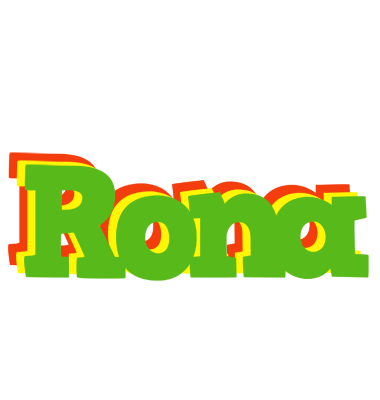 Rona crocodile logo