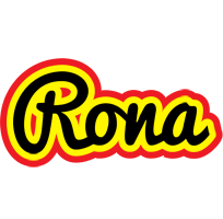 Rona flaming logo