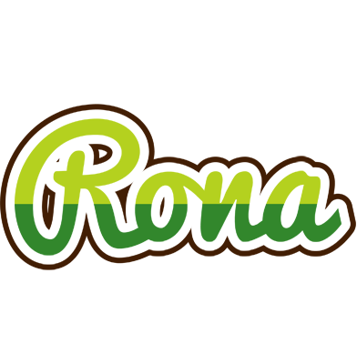 Rona golfing logo