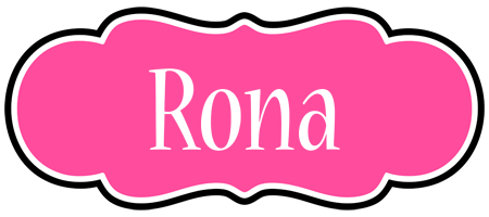 Rona invitation logo