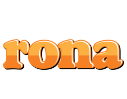 Rona orange logo