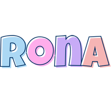 Rona pastel logo