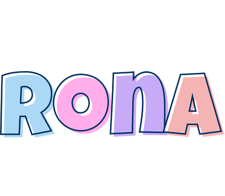 Rona pastel logo
