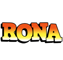 Rona sunset logo