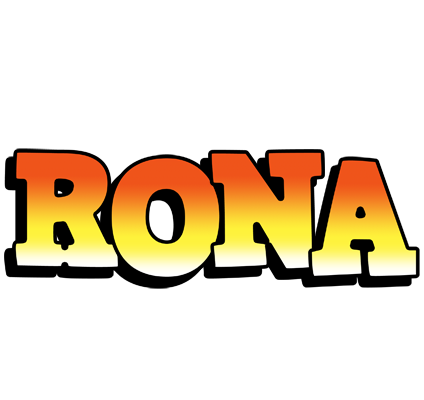 Rona sunset logo