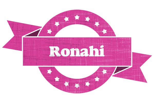 Ronahi beauty logo