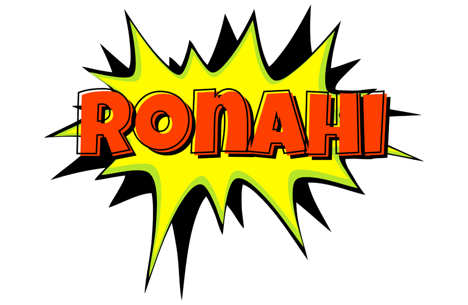 Ronahi bigfoot logo