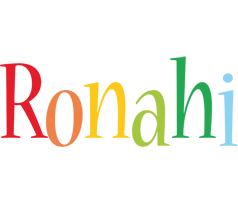 Ronahi birthday logo