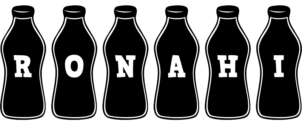 Ronahi bottle logo