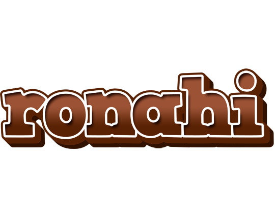 Ronahi brownie logo