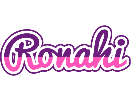 Ronahi cheerful logo