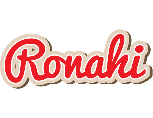 Ronahi chocolate logo