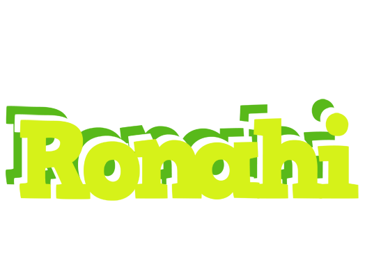 Ronahi citrus logo
