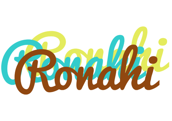 Ronahi cupcake logo