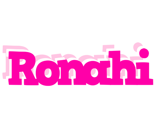 Ronahi dancing logo