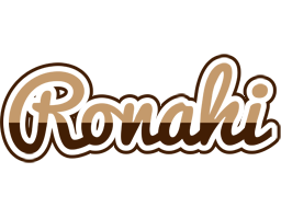 Ronahi exclusive logo