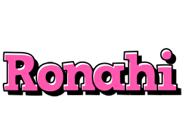 Ronahi girlish logo