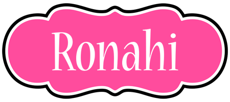 Ronahi invitation logo