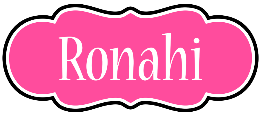 Ronahi invitation logo
