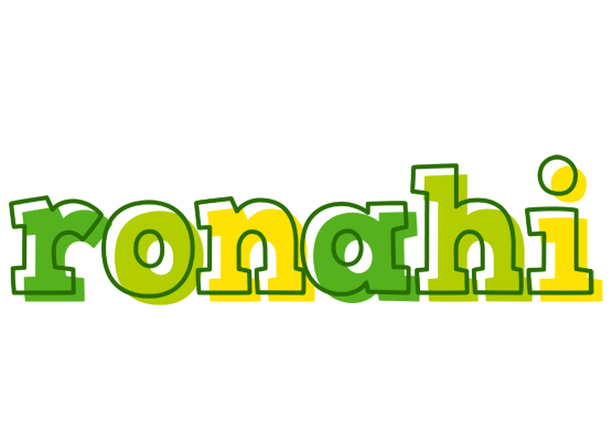 Ronahi juice logo