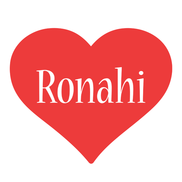 Ronahi love logo