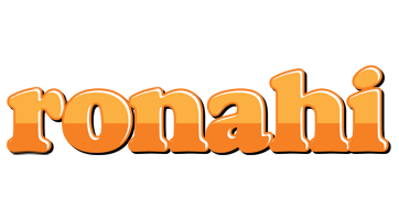 Ronahi orange logo