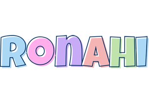 Ronahi pastel logo