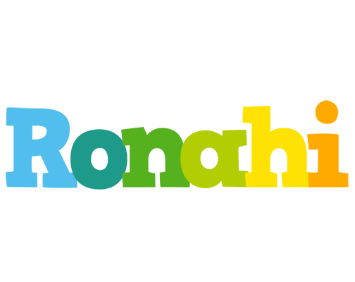 Ronahi rainbows logo
