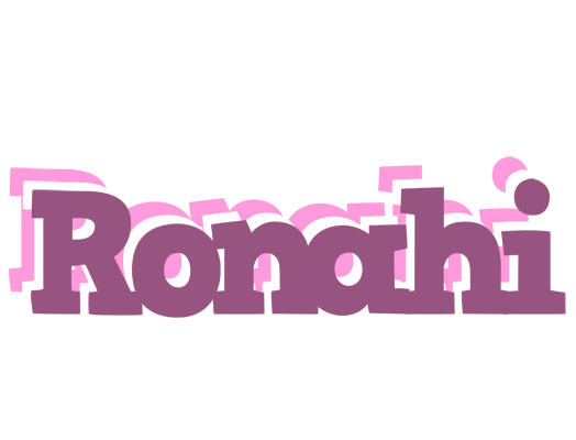 Ronahi relaxing logo