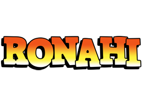 Ronahi sunset logo