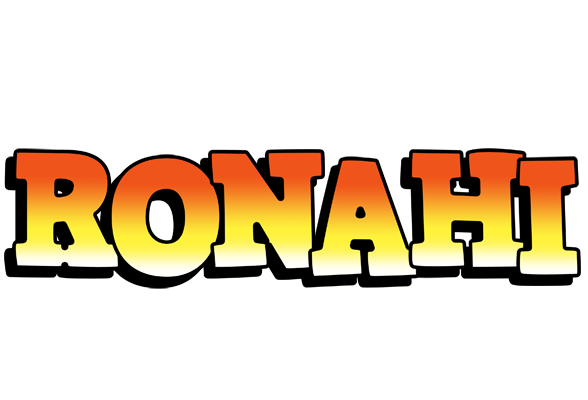 Ronahi sunset logo