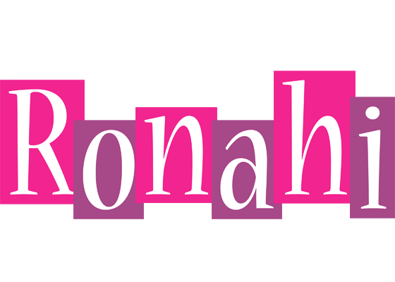 Ronahi whine logo