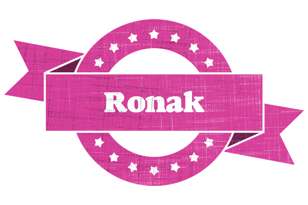 Ronak beauty logo