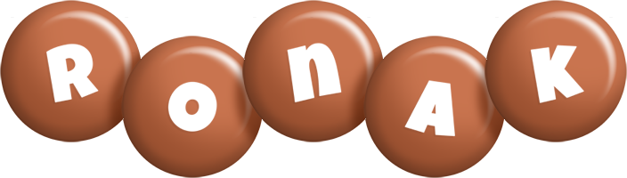 Ronak candy-brown logo